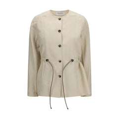 Women's Beige Linen Clothing