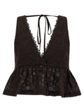 Pinko Kiersten Top — Black