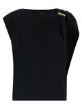 Pinko Melody Tank Top — Black