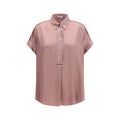 Women's Multicolor Silk Shortsleeve Shirt