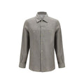 Men's Bicolor Linen Dress Shirt