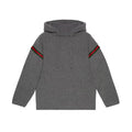 Men's Gray Cashmere Sweatshirt Clothing