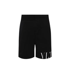 Men's Black Modal Shorts