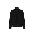 Men's Black Alpaca Leather Cardigan Clothing
