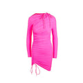 Women's Multicolor Polyamide Casual Dress