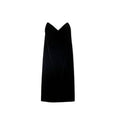 Women's Black Cotton Cocktail Dress