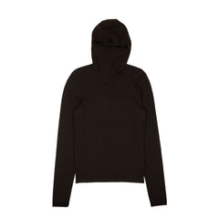 Men's Black Cashmere Hoodie Clothing