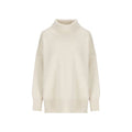 Women's White Cashmere Turtleneck Clothing