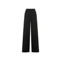 Men's Black Wool Flared Pants
