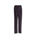 Men's Brown Silk Dress Pants
