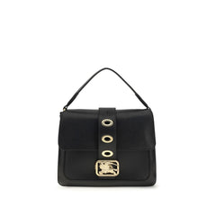 Women's Lamb Leather Shoulder Bag Black