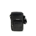 Men's Black Lamb Ovis Aries Shoulder Bag