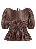 Pinko Jeanette Blouse — Brown