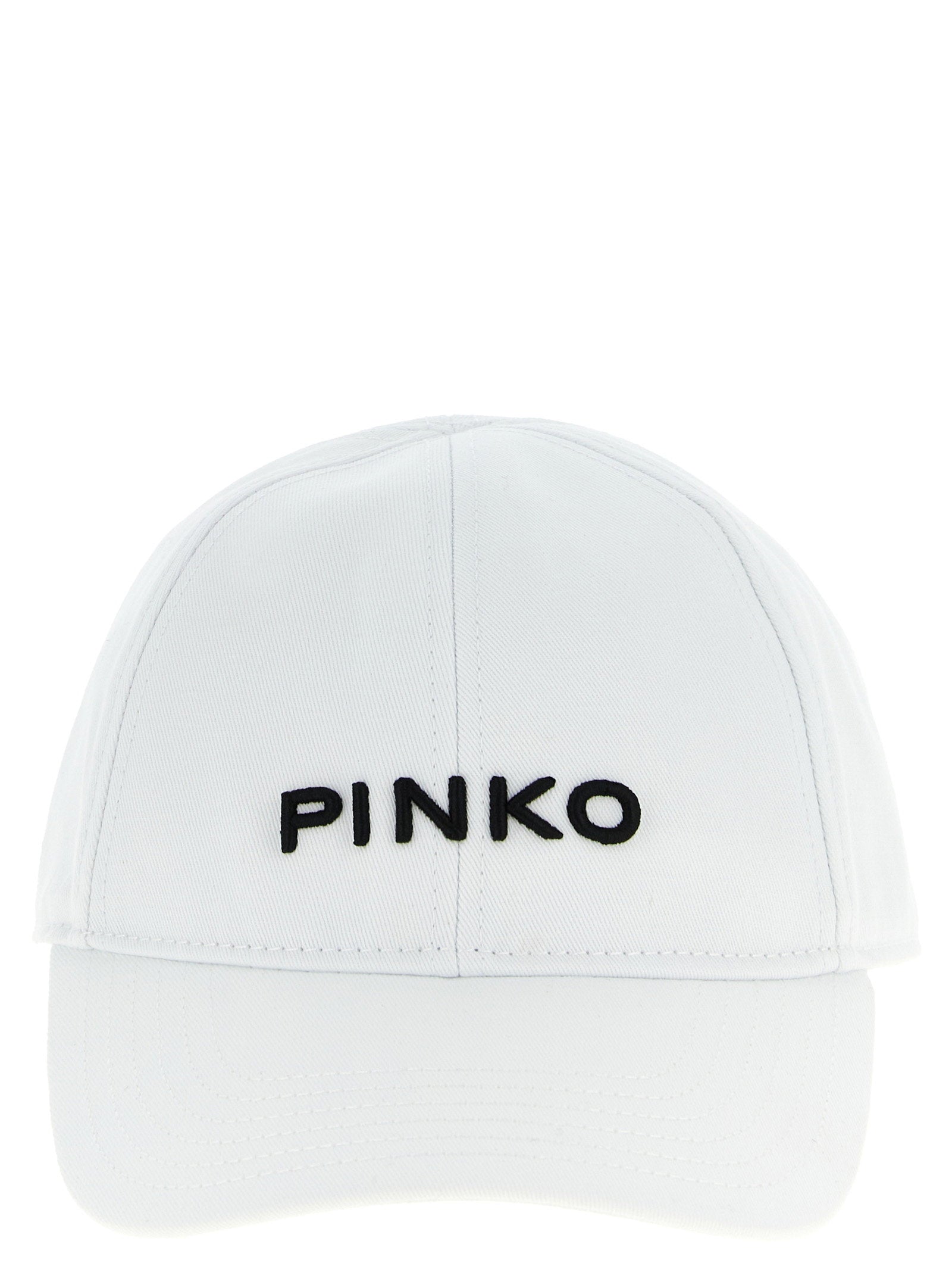 Pinko Baseball Cap — White
