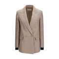 Women's Beige Silk Clothing