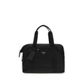 Men's Black Recycled Polyamide Luggage And Travel Bag