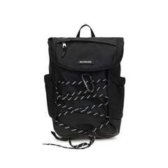 Men's Black Nylon Backpack