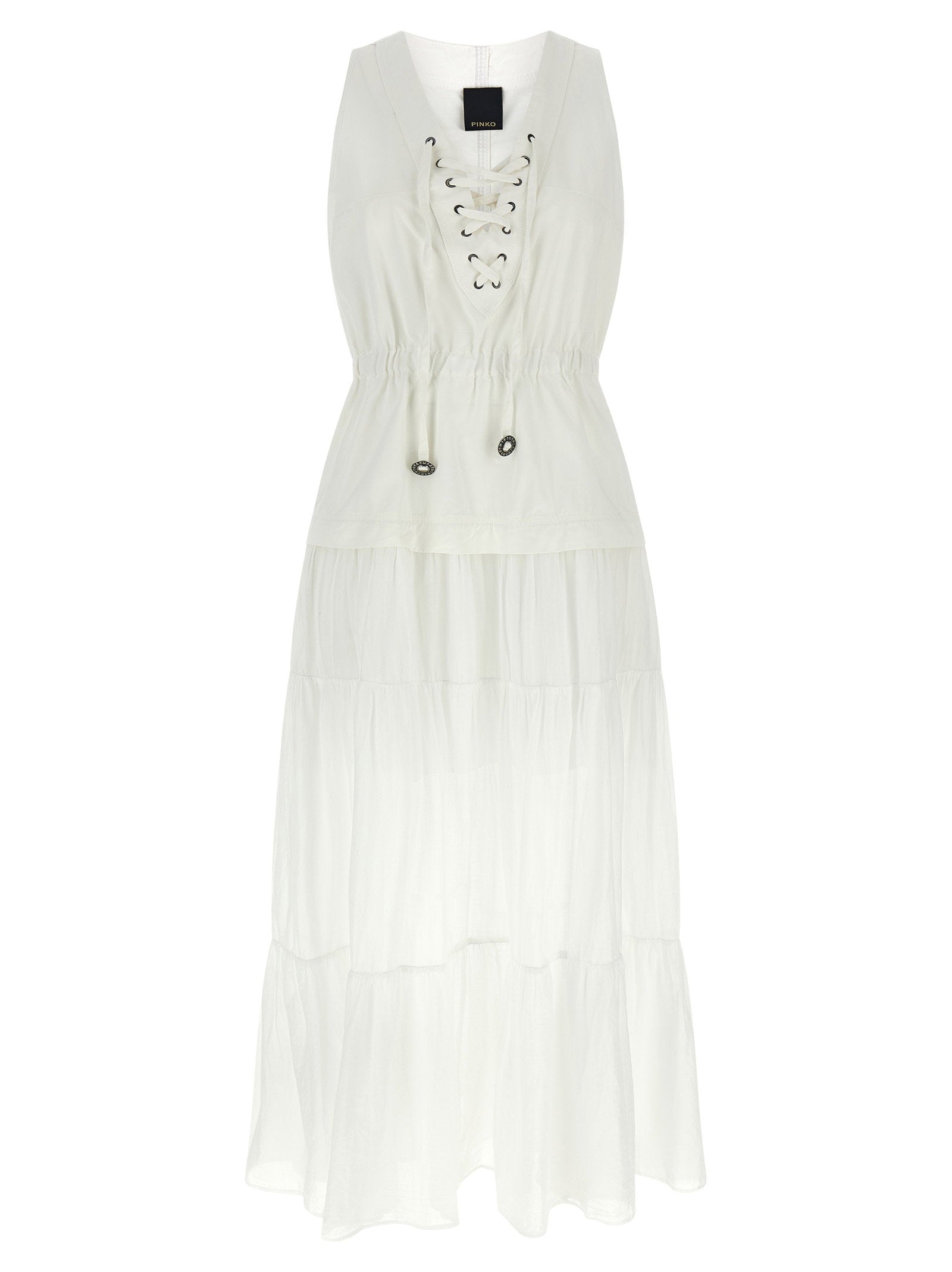 Pinko Casarsa Dress — White