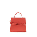 Women's Tie Me Top Handle Bag Red Silicone