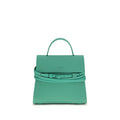Women's Silicone Top Handle Bag Green Silicon