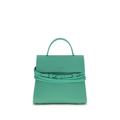 Women's Silicone Top Handle Bag Green Silicon