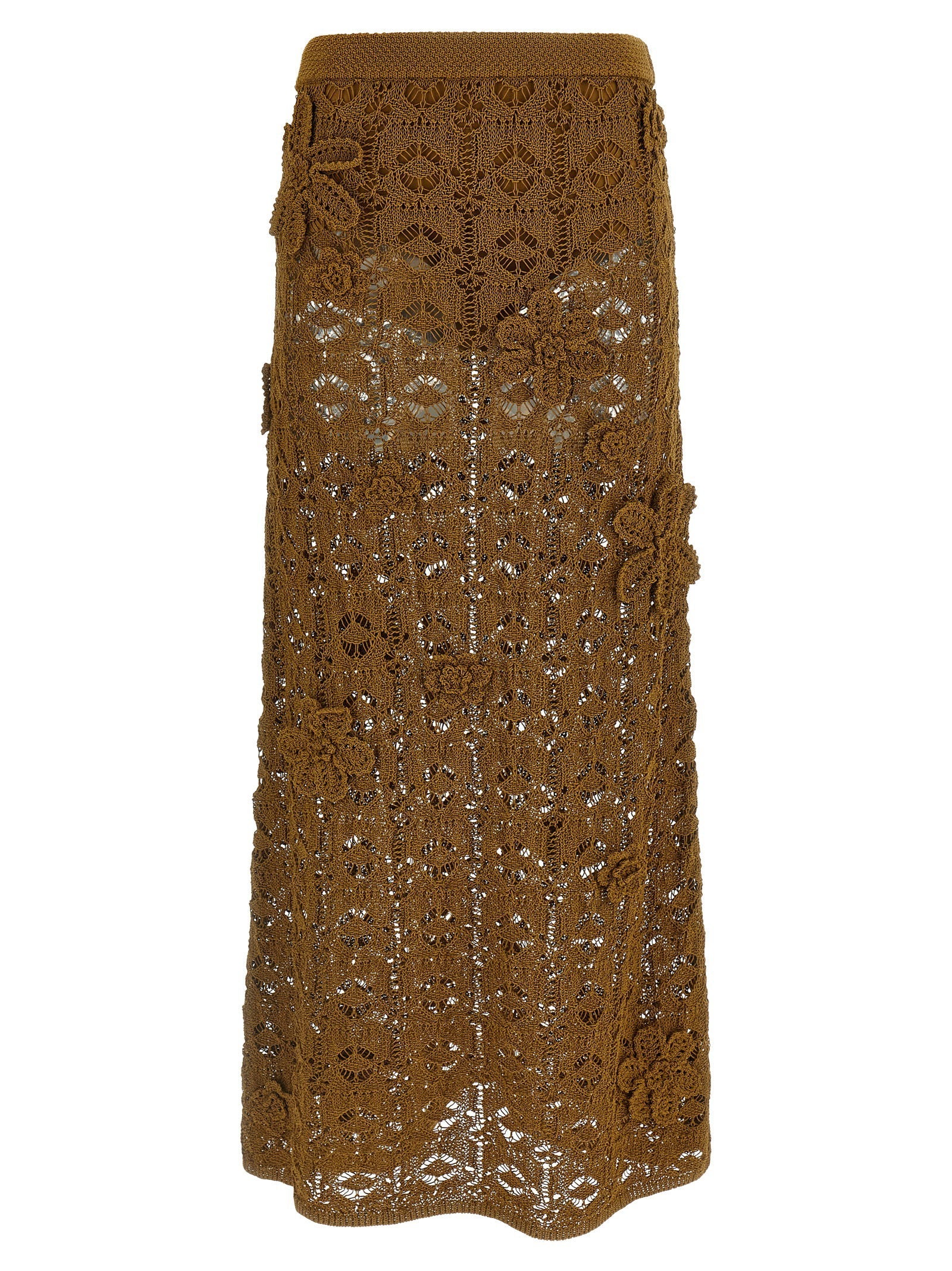 Pinko Anthemis Skirt — Tan