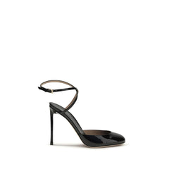 Women's Pump Black Calf Leather Bos
