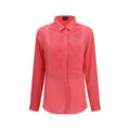 Women's Multicolor Silk Dress Shirt