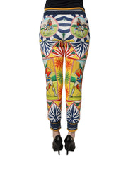 Women's Siciliano Saretto Joggers Multicolor Cotton