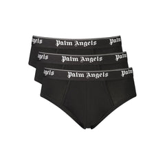 Black Cotton Mens Underwear Clothing