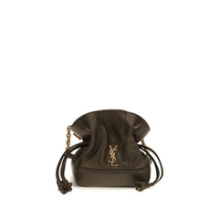 Women's Jamie Clutch Black Lambskin Leather