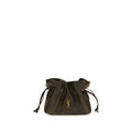 Women's Bicolor Lamb Ovis Aries Shoulder Bag