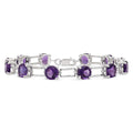 Round Amethyst Bracelet