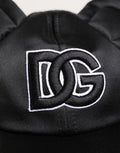 Men's Logo-Embroidered Baseball Cap Black Polyester