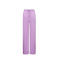 Women's Purple Polyester Casual Pants