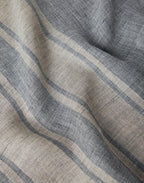 Bicolor Linen Scarf