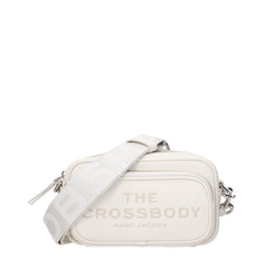 Women's White Leather Crossbody Bag