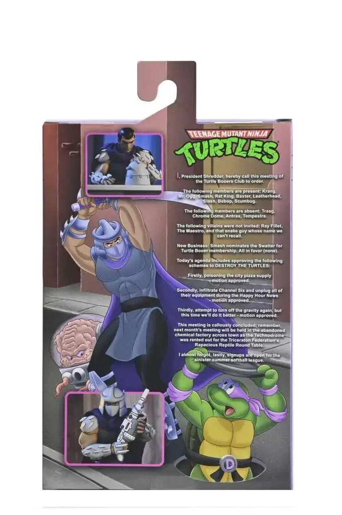 Las Tortugas Ninja Figura Ultimate Shredder (Classic Colors) 18 cm