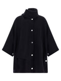 Pinko Caban Coat — Black