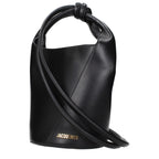 Black Leather Crossbody Bag