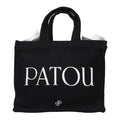 Women's Logo-Print Cotton Tote Black