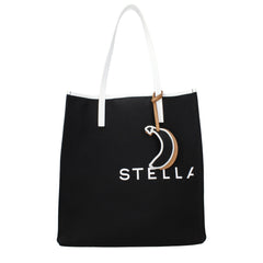 Women's Black Fabric Shoulder Bag
