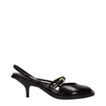 Women's Brown Leather Platform Sandals