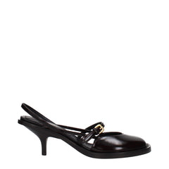 Women's Brown Leather Platform Sandals