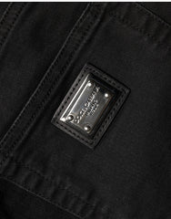 Women's Black Skinny Cotton High Waist Denim Jeans Clothing