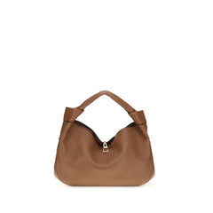 Women's Antonia Shoulder Bag Brown Lamb Ovis Aries