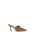 Women's Brown Silk Sandals