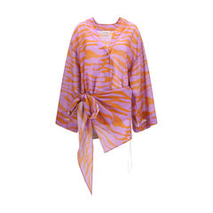 Women's Multicolor Cotton Pattern Shirt