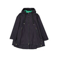 Women's Blue Cotton Shell Jacket Clothing