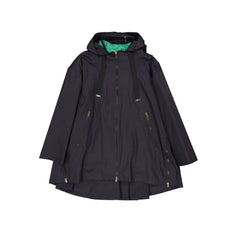 Women's Blue Cotton Shell Jacket Clothing